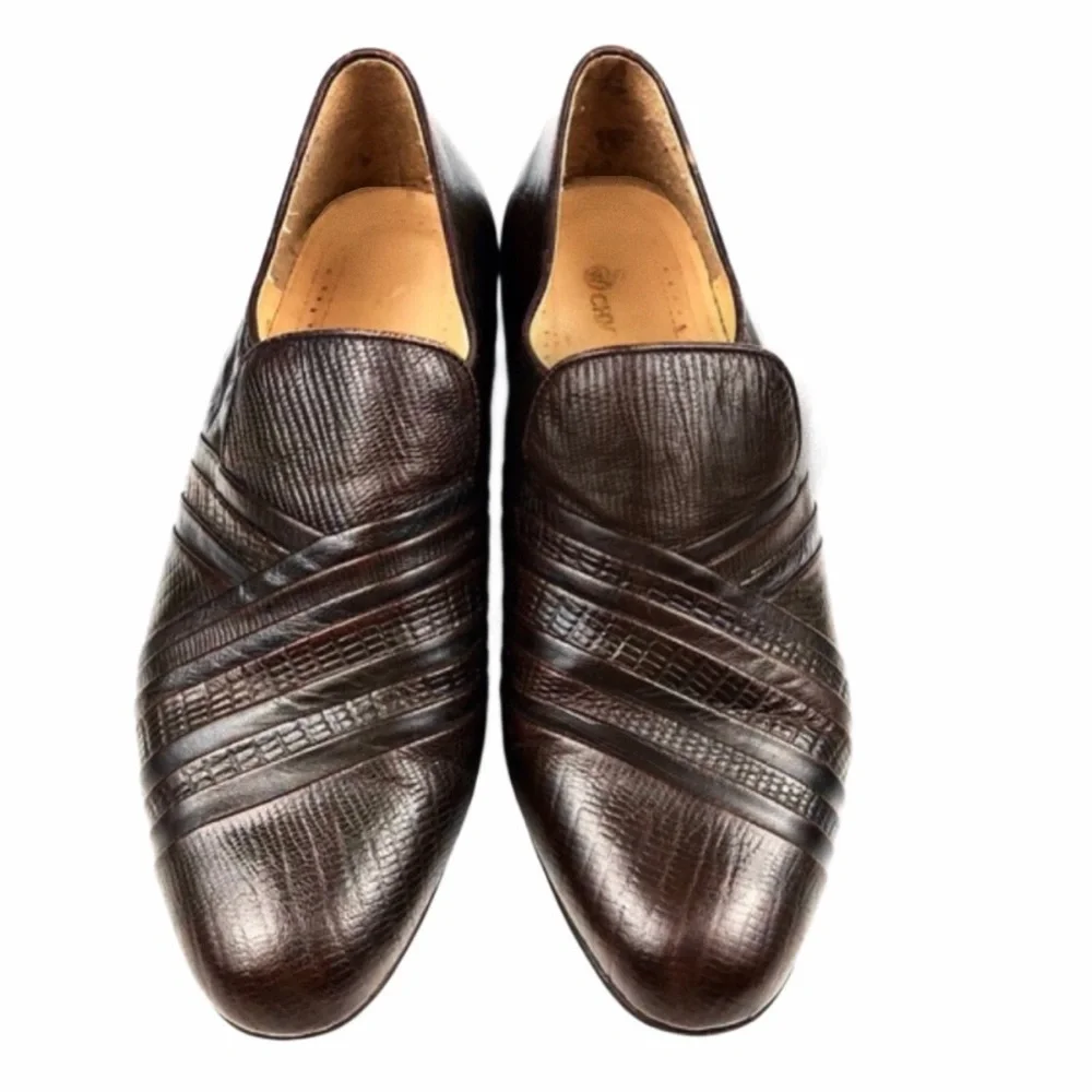 Schmid Walter Italian Hand Made Leather Loafer 10M